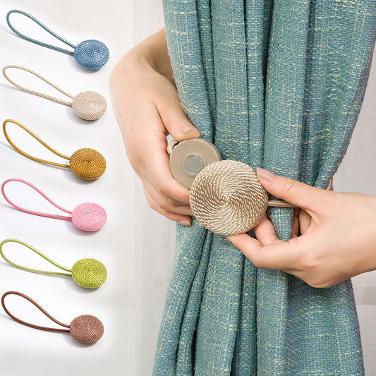 Curtain Magnetic Button Curtain Bandage