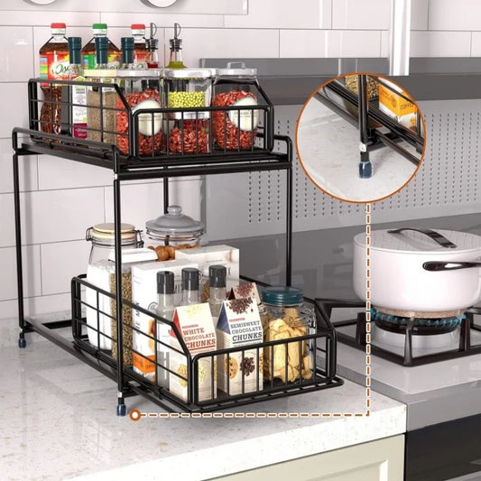 Kitchen Under Sink Organizer