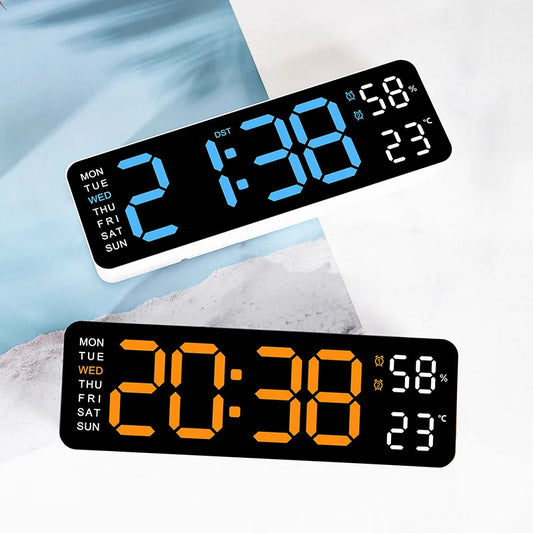 Electronic Night Alarm Wall Clock