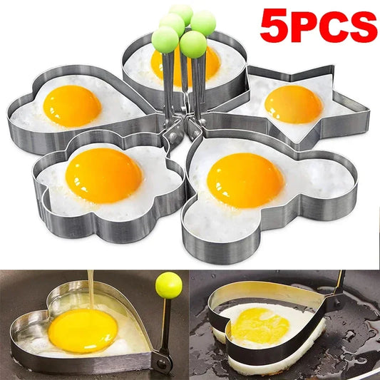 Steel Breakfast Baking Omelette Ring