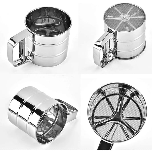 Stainless Steel Sugar Shaker Cup