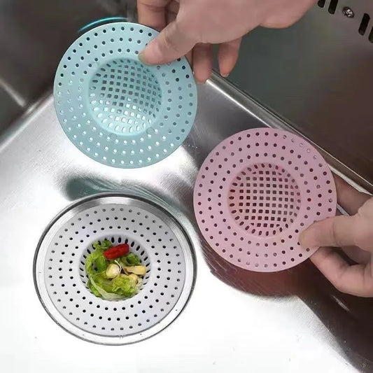 Silicone Sink Anti-blocking Strainer