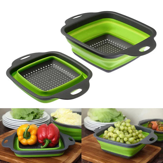 Silicone Fruit Vegetable Drainer Basket