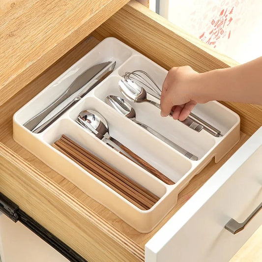 Kitchen Spoon Fork Organizer Box