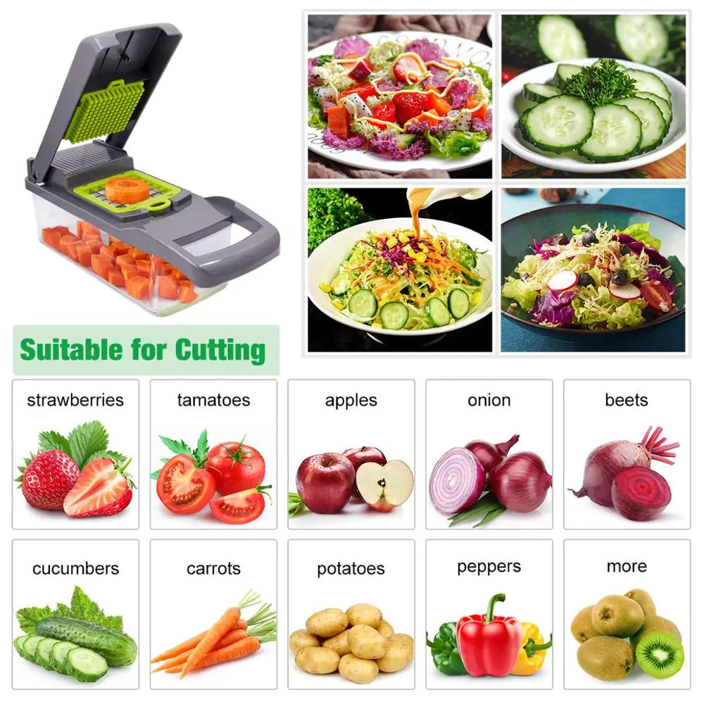 Multifunctional Vegetable Cutter and Slicer